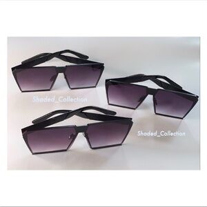 Stylish Black and Purple Sunglasses